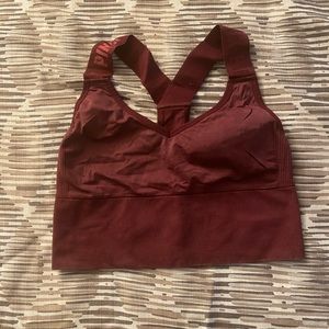 PINK SPORTS BRA AND LEGGINGS SET